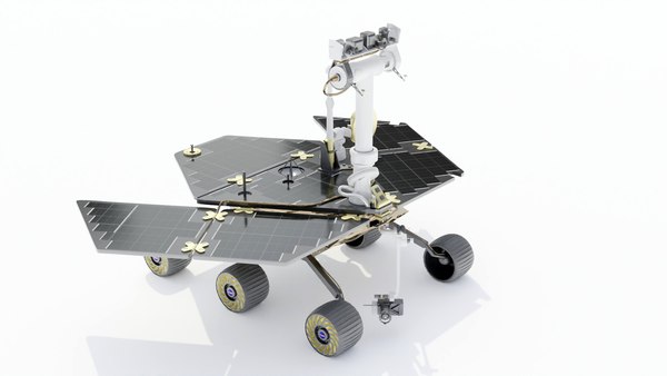 mars rovers 3d model