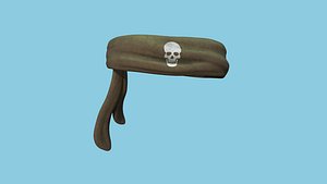 Pirate Bandana 01 - Brown - Character Costume