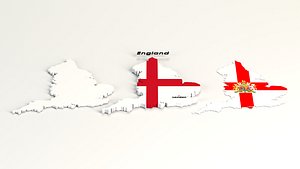3D england city country