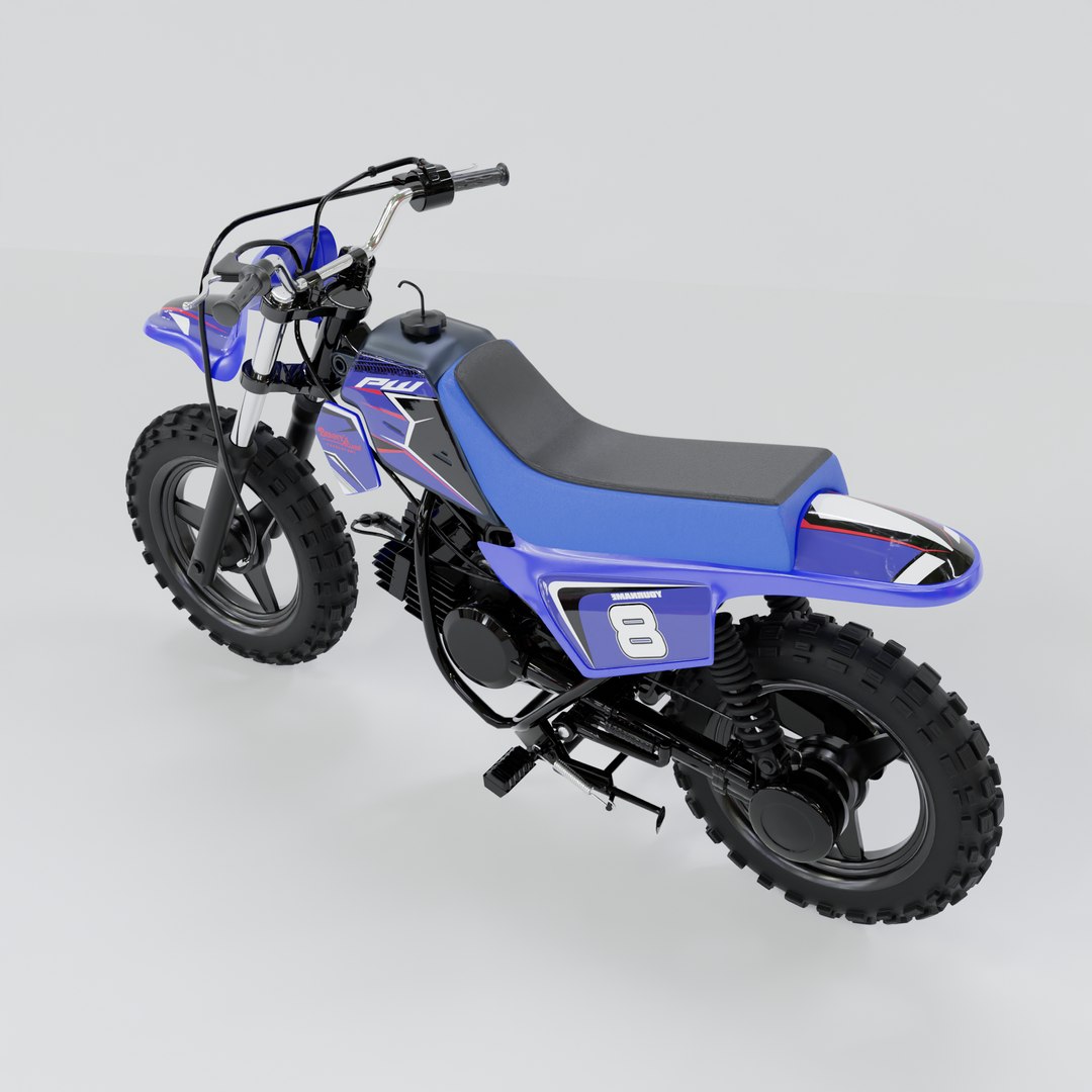 YAMAHA PW 50 3D Model - TurboSquid 2113499