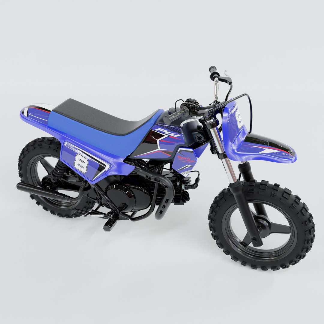 YAMAHA PW 50 3D Model - TurboSquid 2113499