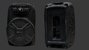 Damaged Portable Speaker