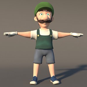 character man 3D model