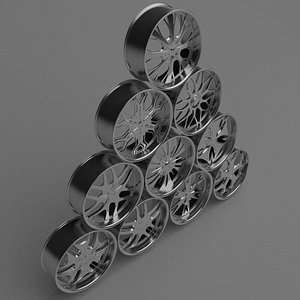 wheel rim 3d model