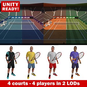 Tennis Game PACK V2