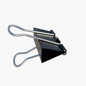 Realistic Binder Clip