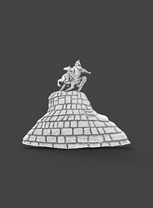 Relief of Bohdan Khmelnytsky Monument, Kiev