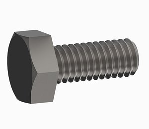 screw bolt 3D model