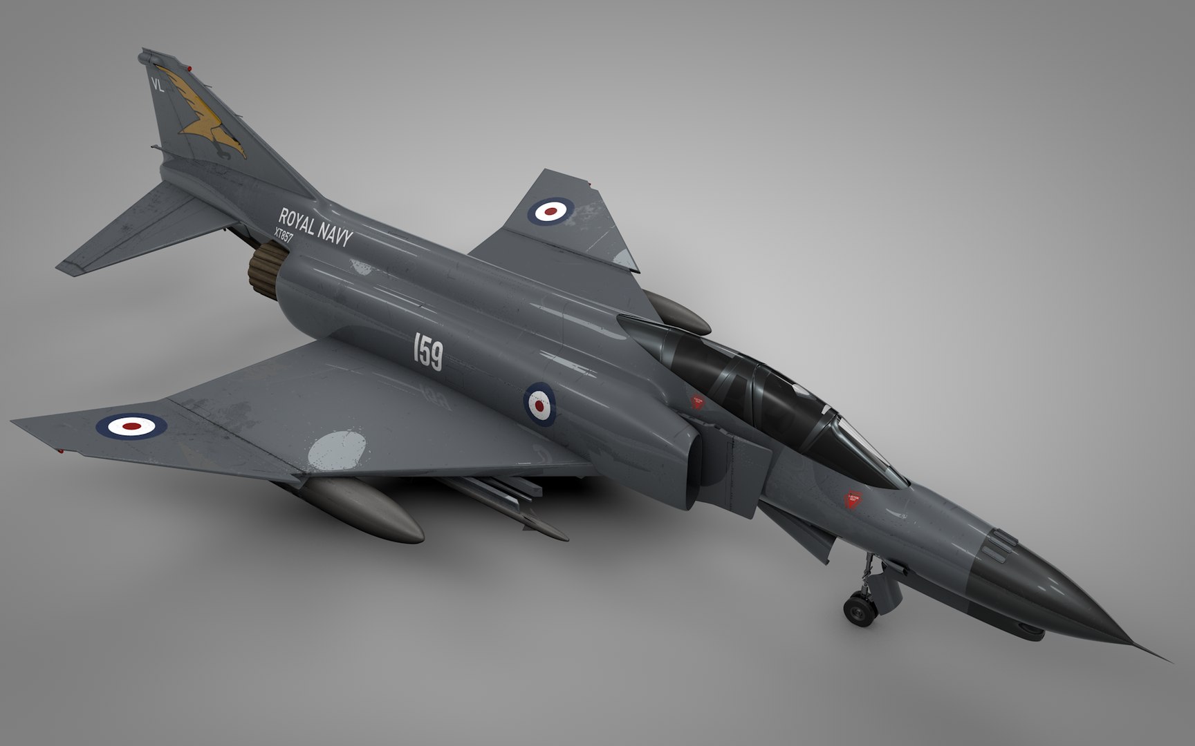 Mcdonnell Douglas F-4 Model - TurboSquid 1674119