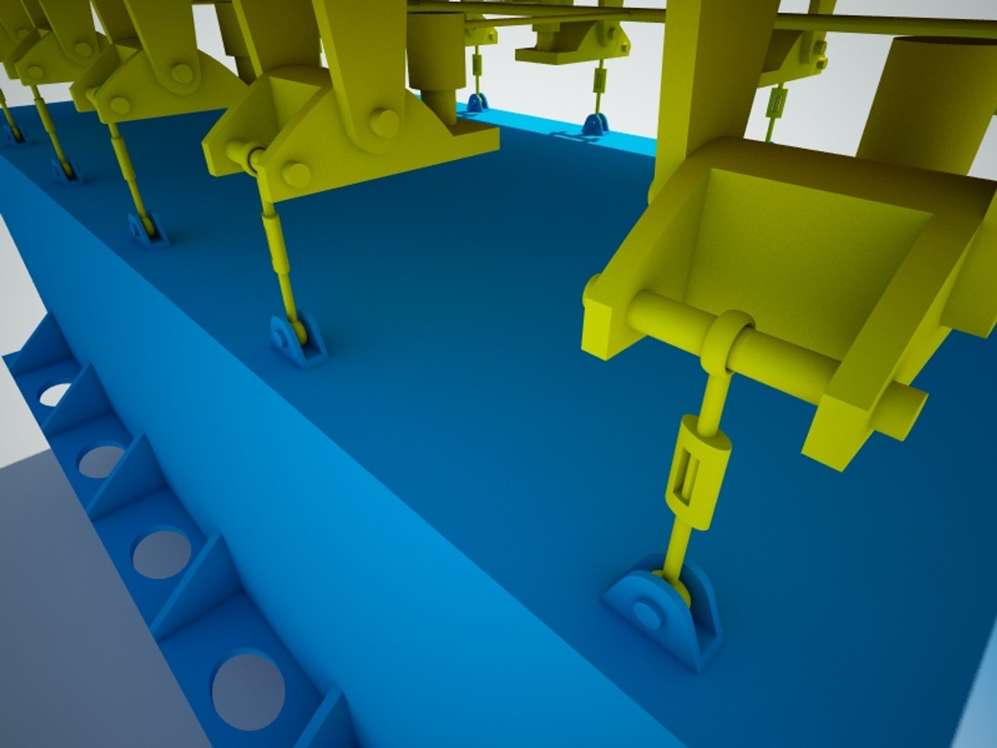 3d Device Vertical Loading Unloading Model