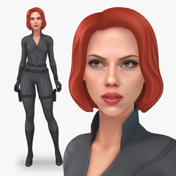 Black Widow V1 3D model