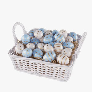 Easter Eggs Basket
