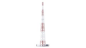 Tower Signal Telecommunication Bts Provider Low-poly 3D model