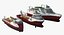 Offshore Oil and Gas Vessels Collection and Complete 3D Modeling Kitbash