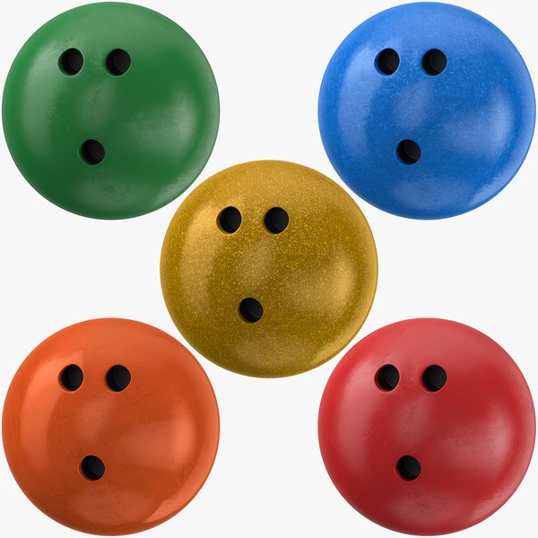 Bowling Balls Collection 3D