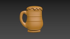 3D Beer Mug