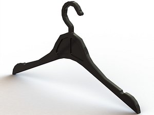 3D Plastic Clothes Hanger