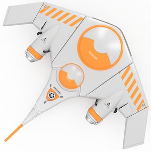 3d model of kayak space