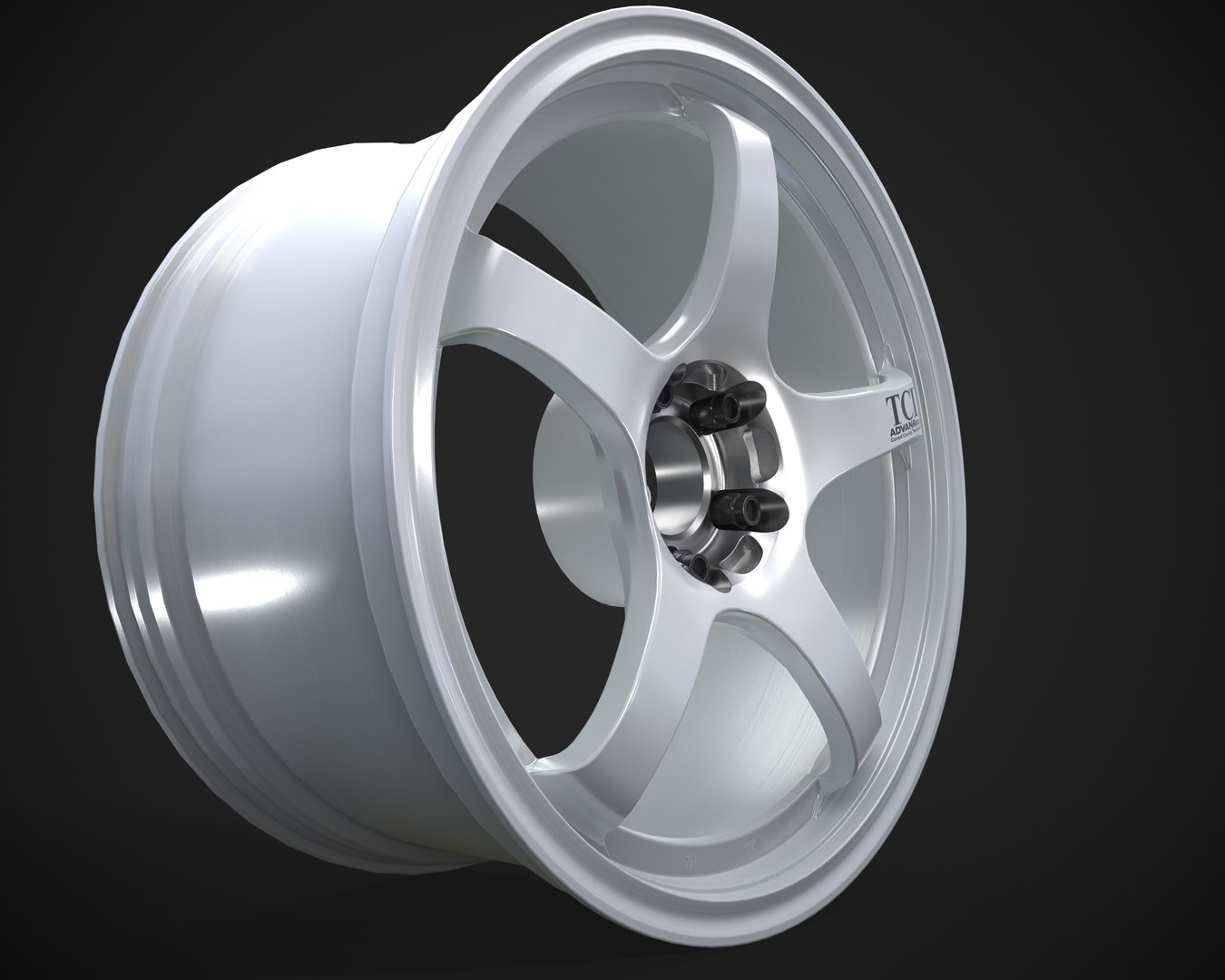 Yokohama Advan Racing TC2 3D Model - TurboSquid 1751961