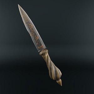 3D dagger