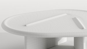 3D IBO low table christophe delcourt 3D model