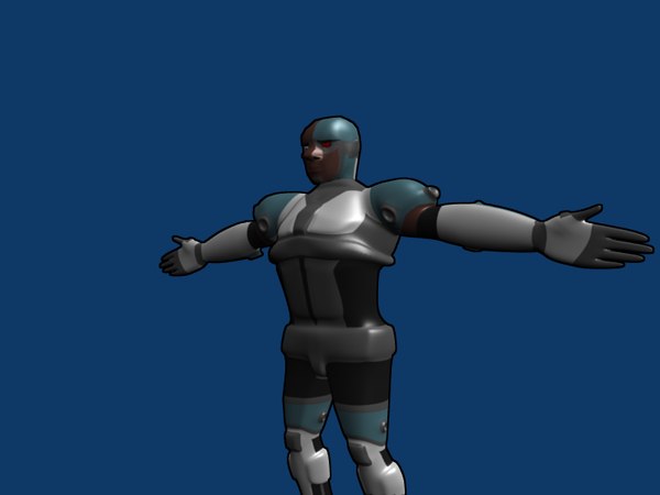 Ciborgue adolescente titans Modelo 3D - TurboSquid 527297