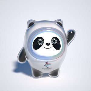 3D Bing Dwen Dwen-3D The Mascots of Beijing Winter Olympic Games