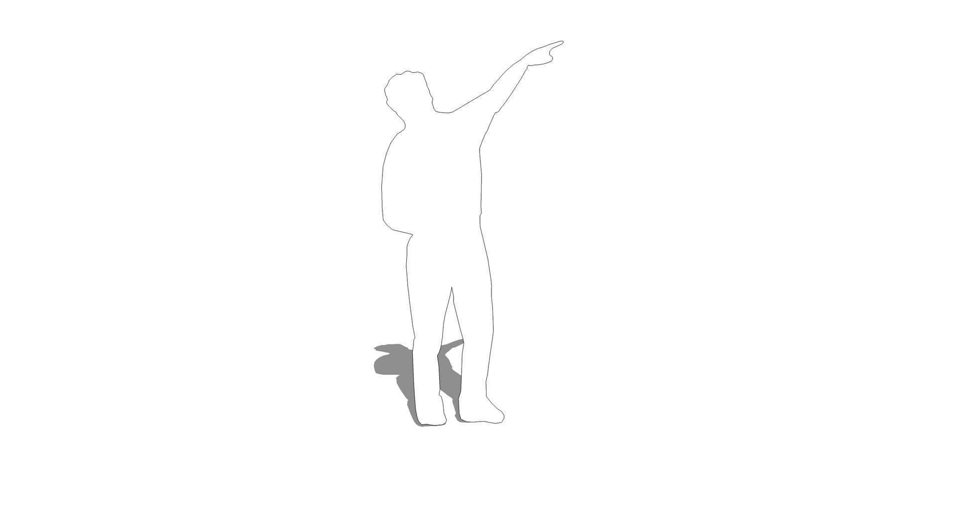 3d 100 People Silhouettes Sketchup