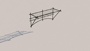3D forged clothes hanger model