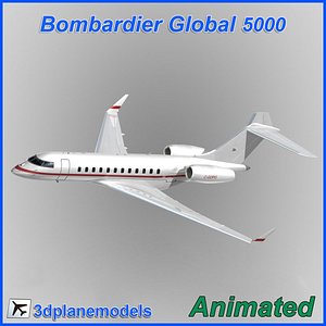Bombardier Global 5000 Private livery 3