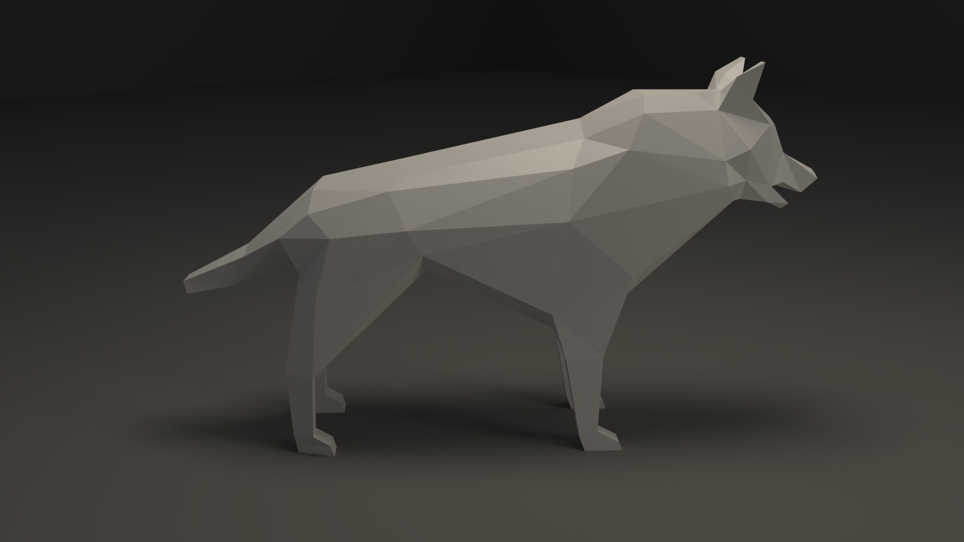 3D wolf wildlife animal - TurboSquid 1287832
