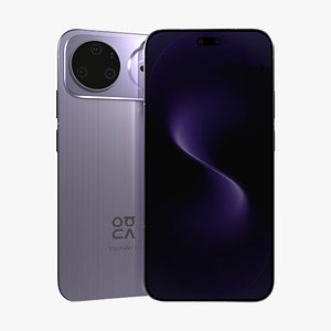 3D Huawei nova 15 Pro Purple model