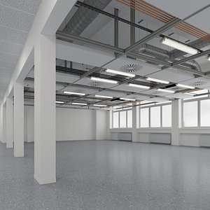 Industrial Office Interior model