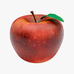 Apple Red 3D