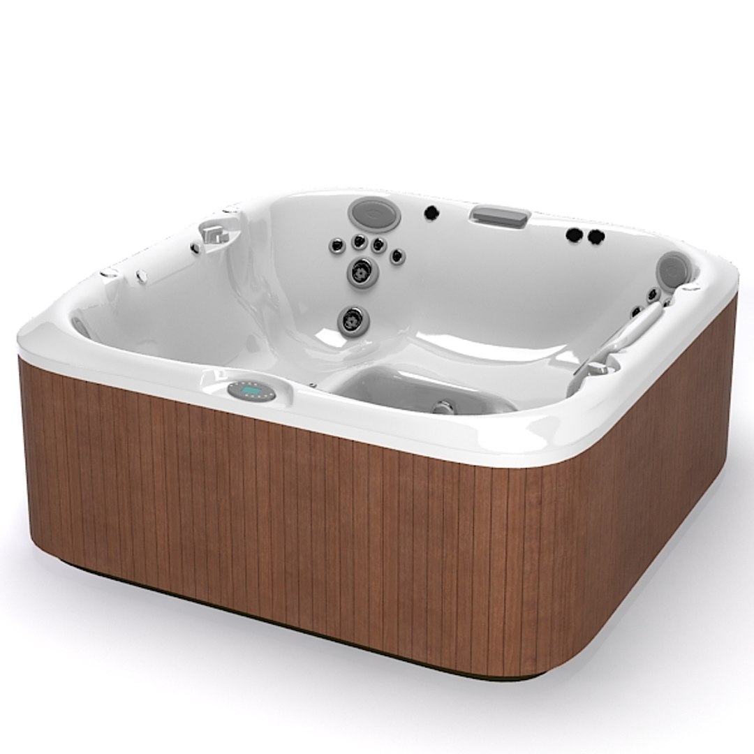 3dsmax Jacuzzi J-375 Outdoor Spa