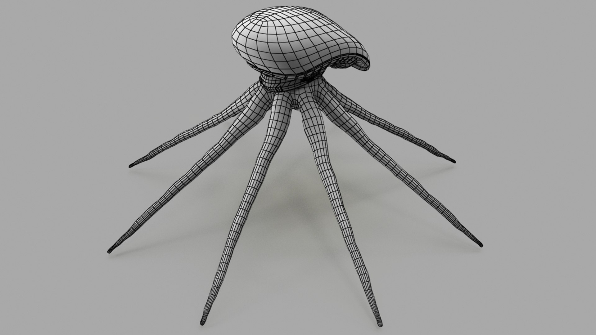 3D Model Realistic Space Octopus - TurboSquid 1384453