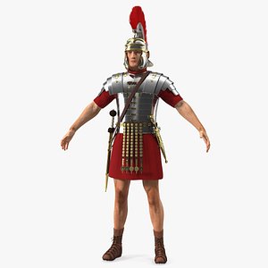 Roman Legionnaire Fur Rigged