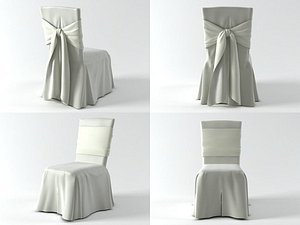3D model ballroom chair