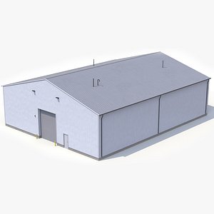 Industrial Building 39 PBR 3D model