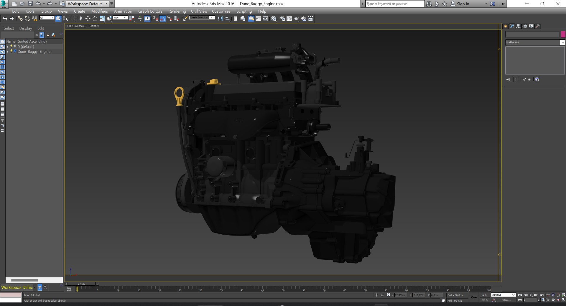 Dune Buggy Engine 3D - TurboSquid 2003160