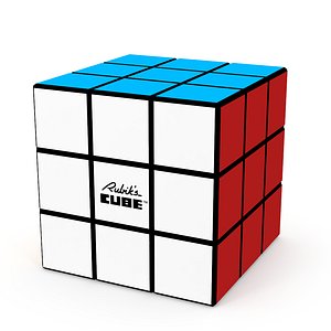 3D rubik cube model