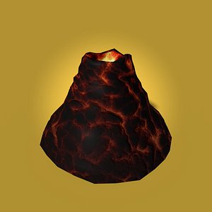 LowPoly Volcano