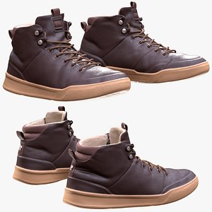 Shoes 6 - Male  Female - Rigged Humanoid Skeleton