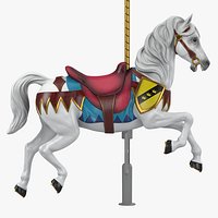 Carousel Horse v1-03