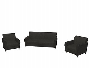 sofa armchair 3D