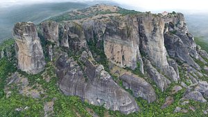 Meteora Mountains 24K