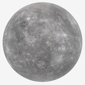 8K HD Planet Mercury