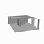 New Chinese Slatted Entry Partition