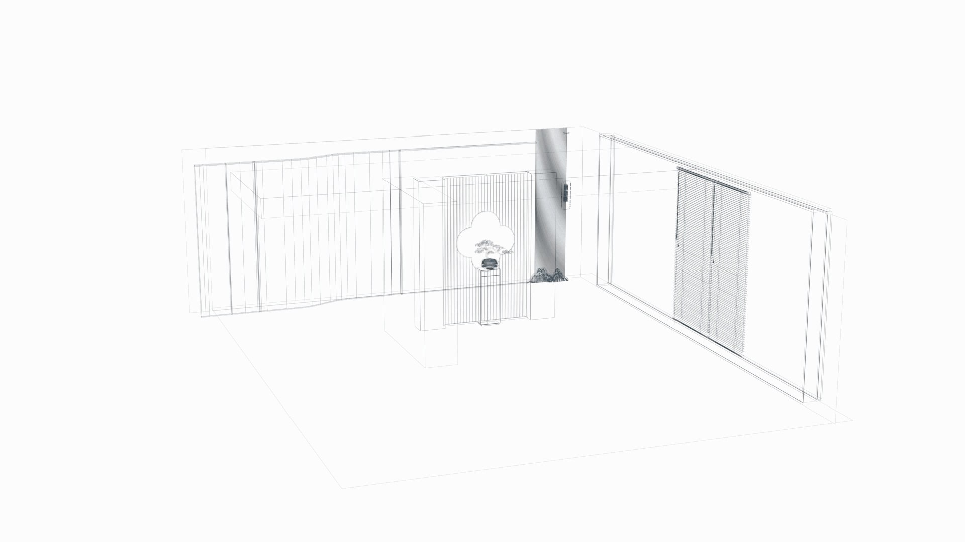 New Chinese Slatted Entry Partition 3D https://p.turbosquid.com/ts-thumb/2v/K6rpDi/dc/06wireframe/jpg/1791444889/1920x1080/fit_q87/6c59bcb3d0a4f60ad8cab71a7e361fdfe3126e53/06wireframe.jpg
