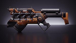 Cyborg weapon model